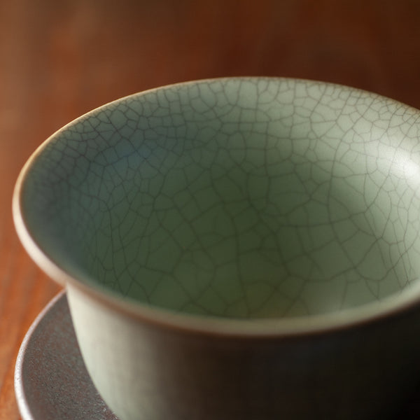 Two Toned Celadon Gaiwan