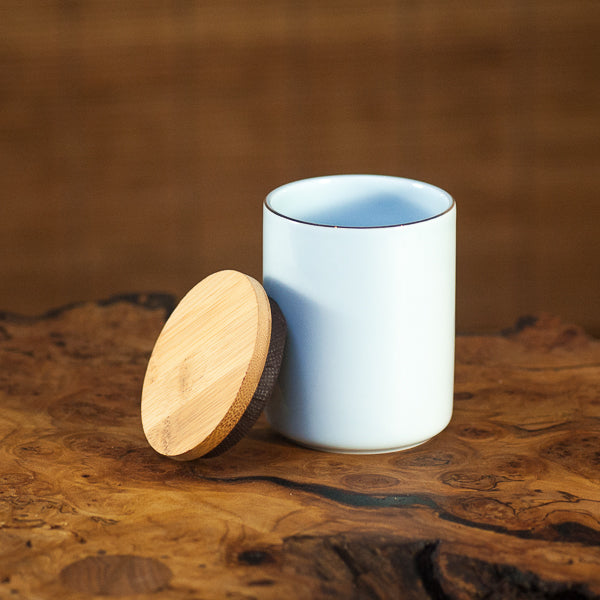 Buy Wholesale China Ceramic Candle Making Jar Canister Storage Tea
